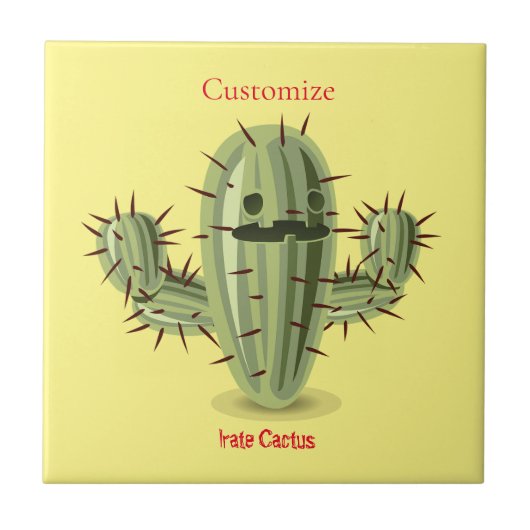 とげのあるイレイトのサボテンThunder_Cove タイル (正面)