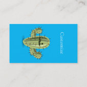 とげのあるイレイトのサボテンThunder_Cove 名刺 (裏面)