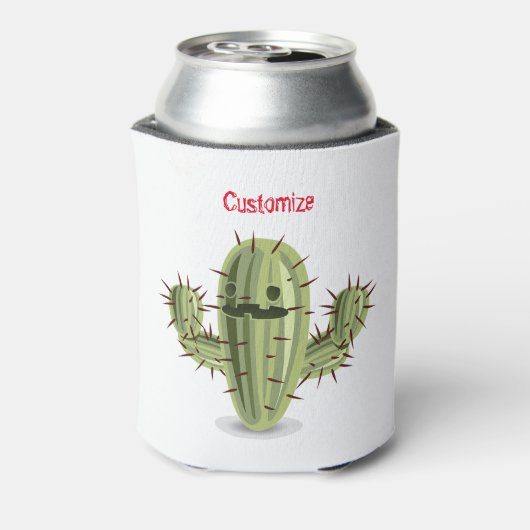 とげのあるイレイトのサボテンThunder_Cove 缶クーラー (缶裏面)