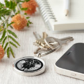 とげのあるカニ キーホルダー (側面)