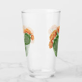 とげのあるナシの花のサボテン タンブラーグラス (左)