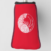 とげのあるロブスターサークルゴルフヘッドカバー ゴルフヘッドカバー (回転90)