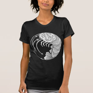 とげのあるロブスター円 Tシャツ