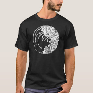 とげのあるロブスター円 Tシャツ