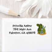 とげのある植物 ラベル (インサイチュ)