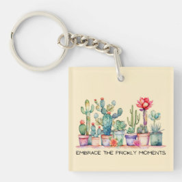 とげのある瞬間を受け入れる キーホルダー