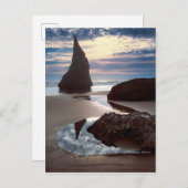 とげの形をしたシースタック |顔ロックウェイサイド、OR ポストカード (正面/裏面)