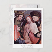 とげの戴冠をしたキリスト。Hieranymus Bosch著 ポストカード (正面/裏面)