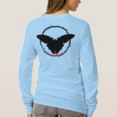 とげの飛行 Tシャツ (裏面)