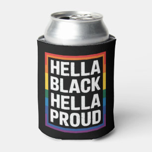とことんブラック、とことんプライド。アフリカ系アメリカ人ゲイプライド 缶クーラー