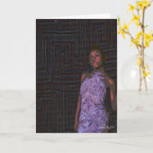 ところで疑問に思って下さい カード (黄色い花)