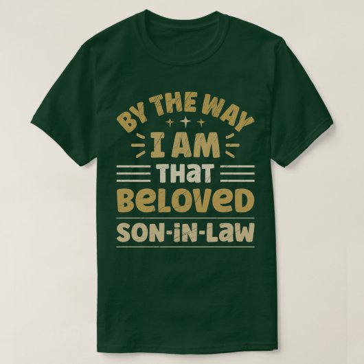 ところで私はあの愛するSonInLawだ Tシャツ (デザイン正面)
