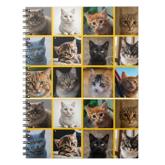 ところどころに子猫たち ノートブック (正面)