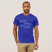 ところにのためにハァッ回して下さい Tシャツ (正面フル)