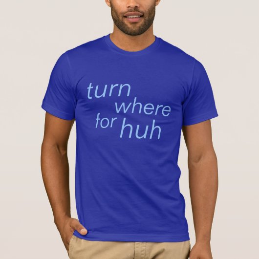 ところにのためにハァッ回して下さい Tシャツ (正面)