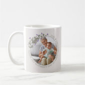 ~としての母の日 | 2フォトワイルドフラワーフレーム コーヒーマグカップ (左)