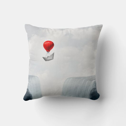 ～としての超現実的な概念とクリエイティブ解の比喩  クッション (裏面)