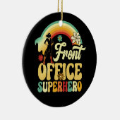 ~として事務局長を務める セラミックオーナメント (右)