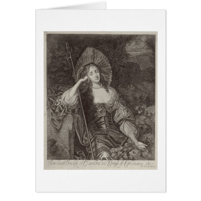 としてCleaveland (1641-1709年)のバーバラの公爵夫人彼女 (正面)