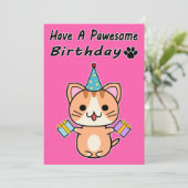 とっておきのバースデー - ジンジャー+タビー猫 (スタンド正面)
