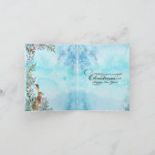 とってもうさぎのクリスマスカード カード (内部)