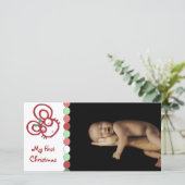 とってもかわいいクリスマスねずみ 私の初めてのクリスマス シーズンカード (スタンド正面)