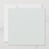 とってもかわいいベイビーシャワー 招待状 (裏面)