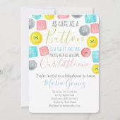 とってもかわいいベビーシャワーの招待状 招待状 (正面)