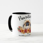 とってもかわいい犬 感謝 マグカップ (正面左)