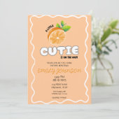 とってもかわいい赤ちゃんお披露目パーティーへの招待状 招待状 (スタンド正面)