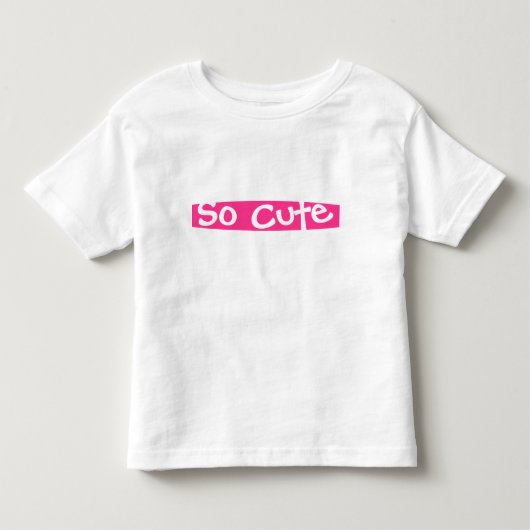 とってもかわいい トドラーTシャツ (正面)