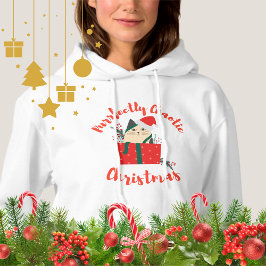 とってもカオスなクリスマス ねこちゃんのユーモア溢れるホリデーグッズ パーカ