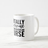 とってもカッコいい循環器看護師 コーヒーマグカップ (正面右)