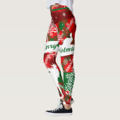 とってもキュートなメリークリスマスレギンス レギンス (左)