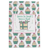 とってもスイートなお菓子を ハヴァ・トゥリート カンパニー カップケーキ ミディアムペーパーバッグ (正面)