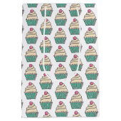 とってもスイートなお菓子を ハヴァ・トゥリート カンパニー カップケーキ ミディアムペーパーバッグ (裏面)