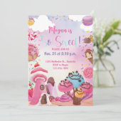 とってもスイートなキャンディ バースデー スイート ワン ツー スイート 招待状 (スタンド正面)