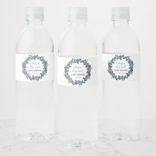 とってもスイートなベイビーシャワー ブルーベリー 赤ちゃん 女の子 男の子 ペットボトルラベル