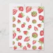 とってもスイートなベイビーシャワー 招待状 (裏面)