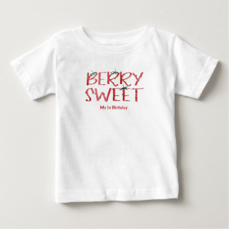 とってもスイートな私の1歳の誕生日 ベビーTシャツ