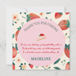 とってもスイートな誕生日のメッセージ サンキューカード