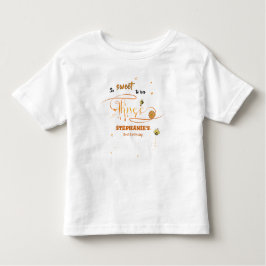 とってもスイート♪3歳のキュートなハニーハチちゃん 誕生日 トドラーTシャツ