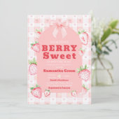 とってもスウィートなベイビーシャワー 招待状 (スタンド正面)