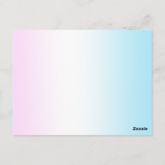 とってもスウィートなPAWねことプリンセスの2歳の誕生日ガール ポストカード (裏面)