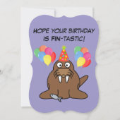 とってもステキなセイウスのお誕生日（風船と魚付き） (正面)