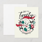 とってもトゥイーティなホリデー ノートカード (正面/裏面)