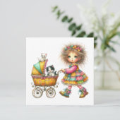 とってもプレシャスベイビーバギー テーマの招待状 招待状 (スタンド正面)