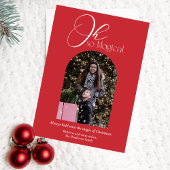 とってもマジカルなクリスマス写真 シーズンカード