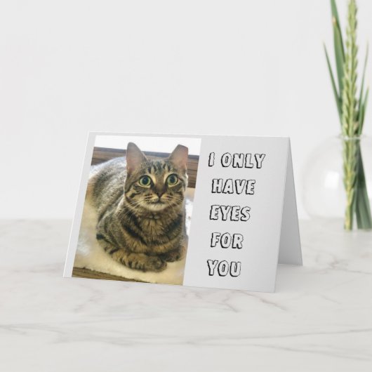 とってもロマンチックな「誕生日カード」あなただけのために カード (正面)