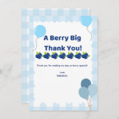 とっても大きな感謝カード サンキューカード (正面/裏面)